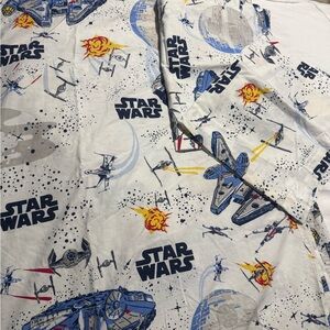 Pottery barn kids Star Wars  duvet and pillow sham set -full/queen